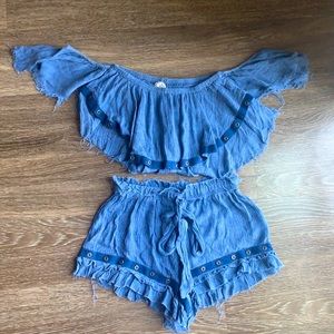 Surf Gypsy Set small adorable summer outfit just like new